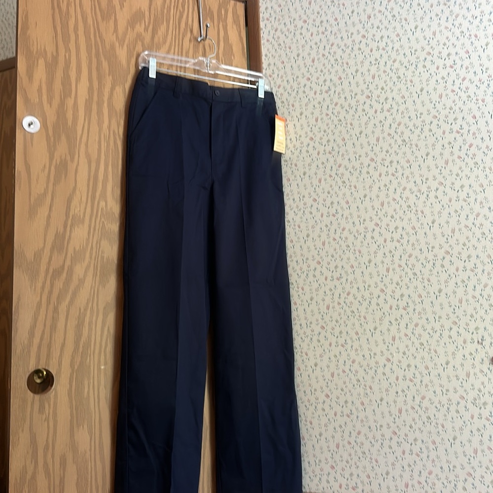 FRENCH TOAST UNIFORM PANTS: RELAXED FIT: BLUE: NEW WITH TAGS: SIZE 16